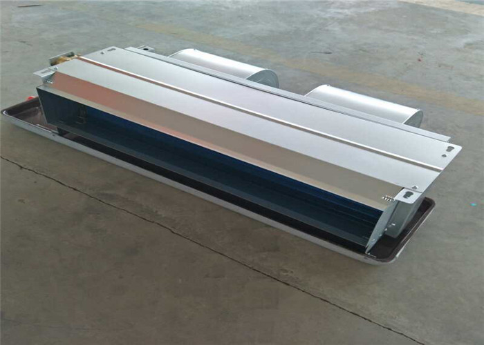 Hydronic Ceiling Cassette FCU Horizontal Concealed Fan Coil Unit For Shopping Malls
